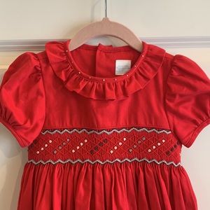 Smocked Holiday Dress